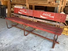 Coca-Cola ベンチ コカ・コーラ レトロ ヴィンテージ - メルカリ