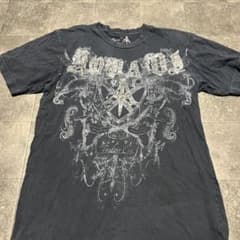 え*ん様 Tシャツ　古着　ブラック　ヴィンテージ　j107のサムネイル