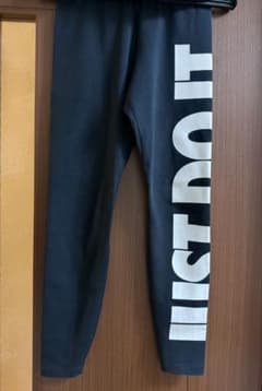極美品 NIKE JUST DO IT レギンス ブラック Sのサムネイル