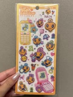 【正規品】たまごっち めめっち　平成はっぴーフォン　シールのサムネイル