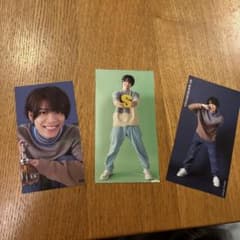 timelesz 松島聡 厚紙カード3点セットのサムネイル