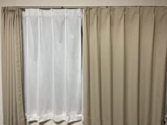 ★カーテン★レースカーテン　遮光カーテン　セットのサムネイル