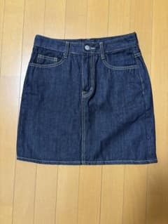 デニムミニスカート インディゴブルーのサムネイル