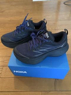 HOKA U BONDI 8 TS CAGED 25.0cm ネイビー - メルカリ