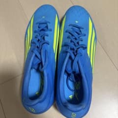 adidas F50 サッカースパイク ブルー×イエロー - メルカリ