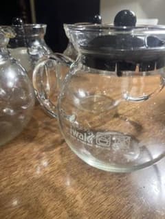 iwaki 耐熱ガラスティーポット 400ml 4個セットのサムネイル
