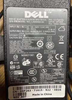 S.D様専用　DELL Inspiron ノートPC: LA65NS0-00のサムネイル