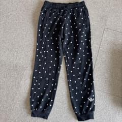 adidas ドット柄 カジュアルパンツ Lサイズのサムネイル