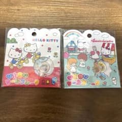 サンリオ おはじきシールフレーク 2点セット　キティ サンリオキャラクターズのサムネイル