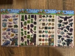 【正規品】マインクラフトぷっくりったいシール4種類セット