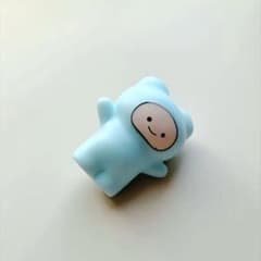 だんりょくクマども ガチャ 水色 ぬいぐるみ 2点セットのサムネイル