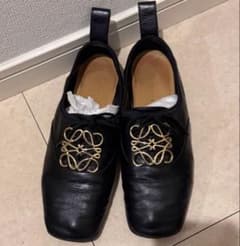 LOEWE アナグラムソフトダービーレザーフラットシューズ - メルカリ