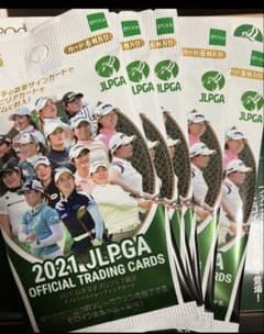 JLPGA 2021 女子プロゴルフ カード 未開封新品パック 5個 渋野日向子