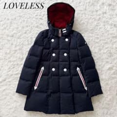 2WAY⭐︎LOVELESS ネイビー ミレーヌダウンコート 深田恭子着用 34 