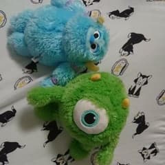 ※※ちぃ様専用※※モンスターズインク マイク＆サリーぬいぐるみセットのサムネイル