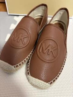 新品☆MICHAEL KORS エスパドリーユ 24.0相当 ブラウン系 - メルカリ