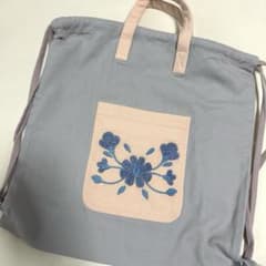 apolina ナップザック 新品】Apolina 刺繍ナップザック - メルカリ