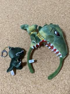 USJ 恐竜 カチューシャ キーホルダー セットのサムネイル