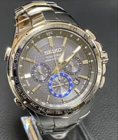 SEIKO COUTURA solar電波時計クロノグラフ稼働品で直ぐ使えます - メルカリ