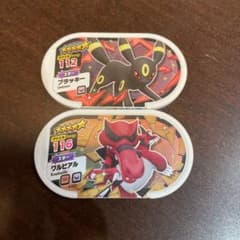ポケモンメザスタタグ　ブラッキー＆ワルビアルのサムネイル