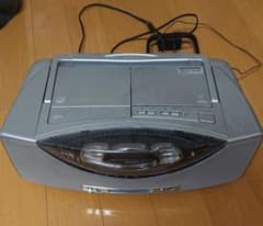 SHARP ラジカセ 本体 シルバー - メルカリ
