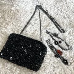 レア　アンテプリマ　3way　フィオリトゥーラ　　ショルダーバッグブラック レア アンテプリマ 3way フィオリトゥーラ ショルダーバッグブラック