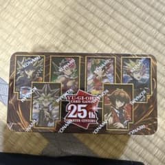 新品未開封　遊戯王 25th記念缶のサムネイル