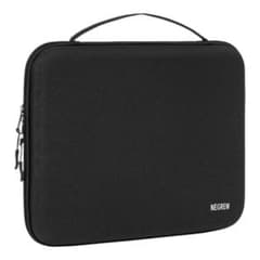 Brand new 11.6-inch hard laptop carrying case with tablet sleeve, black.