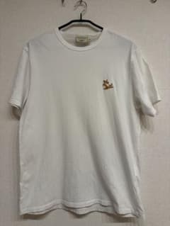 MAISON KITSUNÉ フォックス刺繍 Tシャツ ホワイト Mのサムネイル