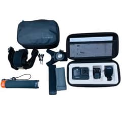 GoPro 9 Black (camera body + accessories, case included)