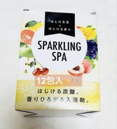 SPARKLING SPA 入浴剤 ルビーグレープフルーツの香り 12包のサムネイル