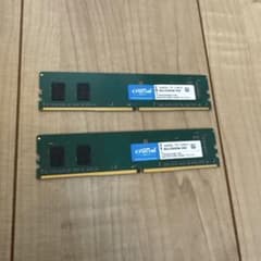 Crucial DDR4-2666 8GBx2枚組 計16GB メモリーのサムネイル