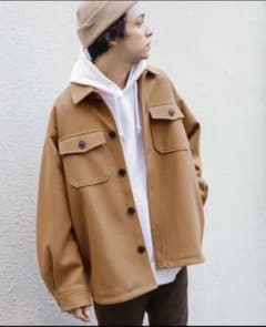 レイジブルー　ウールジャージCPOジャケットのサムネイル