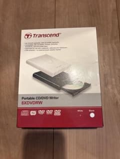 Transcend ポータブルCD/DVDライター 8XDVDRWのサムネイル