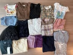 【アウター追加】100-130サイズ 女の子服　まとめ売りのサムネイル