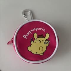 ポムポムプリン カラビナ付きポーチのサムネイル