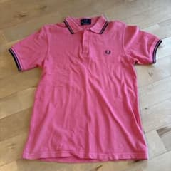 FRED PERRY ポロシャツ ピンク 美品 - メルカリ