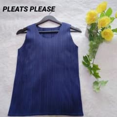 【美品】PLEATS PLEASE イッセイミヤケ 総プリーツ タンクトップ PLEATS PLEASE プリーツプリーズ イッセイミヤケ タンクトップ 【公式