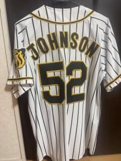 阪神タイガース ユニフォーム JOHNSON 52 Lサイズ 阪神タイガース ユニフォーム JOHNSON 52 Lサイズ - メルカリ