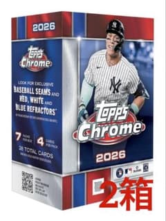 新品未開封 2026 Topps Chrome Value Boxのサムネイル