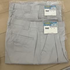 作業用カーゴパンツ 2本セット 85x82 グレーのサムネイル