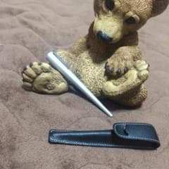 ローラーボールペン アルミ製 ペンケース付きのサムネイル