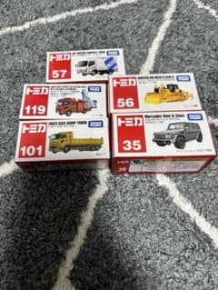 トミカ 5台セット まとめ売りのサムネイル