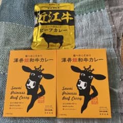 澤井姫和牛カレー 200g×2個 + 近江牛ビーフカレー 160gのサムネイル