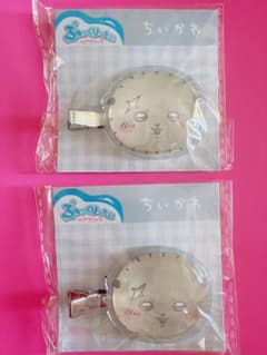 ちいかわ ぷっくりったい ヘアクリップ 2個セット ラッコのサムネイル