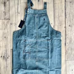 新品・未使用】Ralph Lauren ラルフローレンデニムエプロン - メルカリ