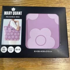 MARY QUANT エコバッグ ピンク A3対応のサムネイル