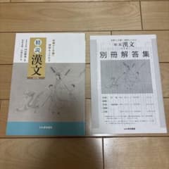 精説 漢文 改訂版 本体・別冊解答集セットのサムネイル
