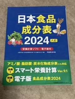 日本食品成分表 2024のサムネイル