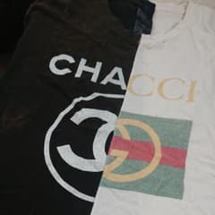 CHANEL GUCCI t-aceサイン入り Tシャツのサムネイル